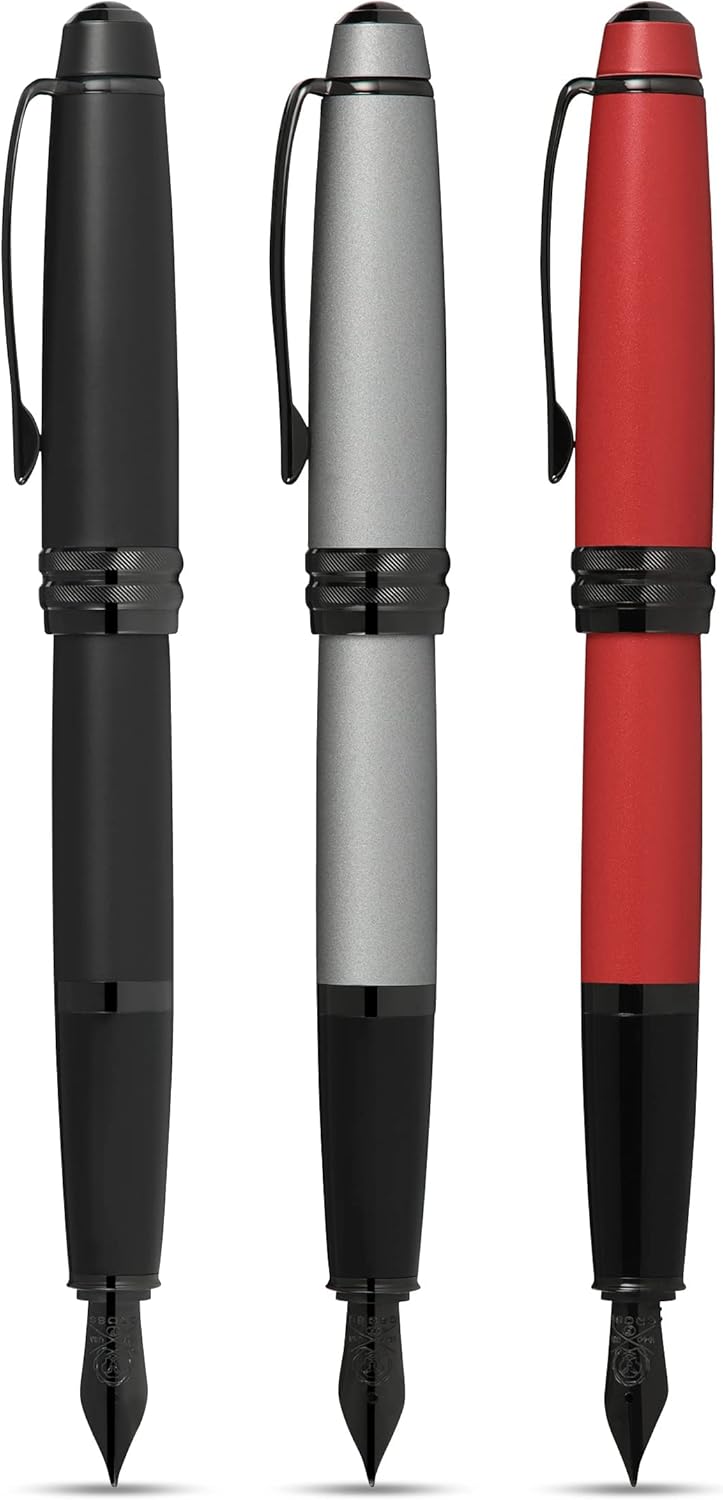 Cross Bailey Refillable Fountain Presented in a Premium Gift Box - Medium Point, Black Ink, Matte