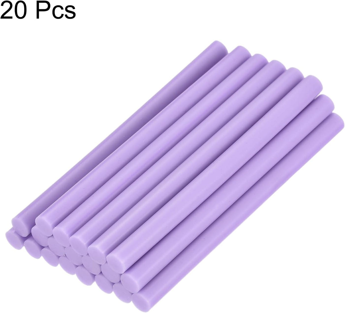 uxcell 20pcs Hot Glue Sticks for Glue Gun 7mm/0.27-inch x 4-inch Mini Hot Melt Adhesive Glue Stick