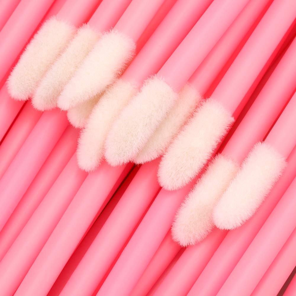 100PCS Lip Gloss Applicators, Disposable Lip Brushes Lip Gloss Applicators Lipstick Gloss Wands
