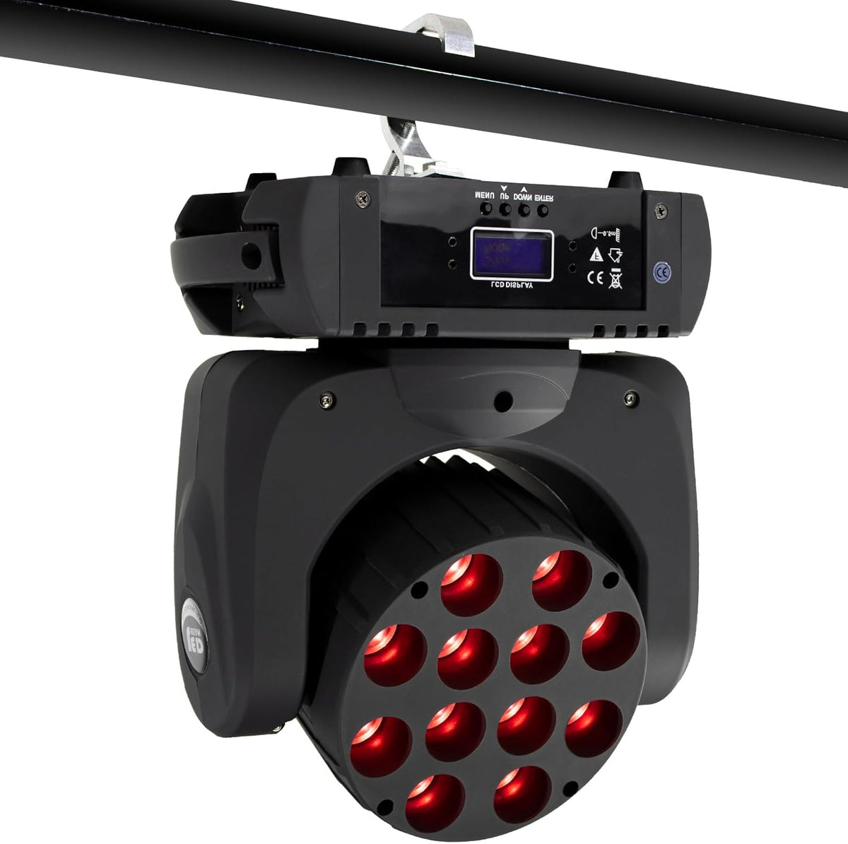 SHEHDS Moving Head Light Beam Wash LED 12x12W RGBW 4in1 DJ Lights Lighting Professional 9/16