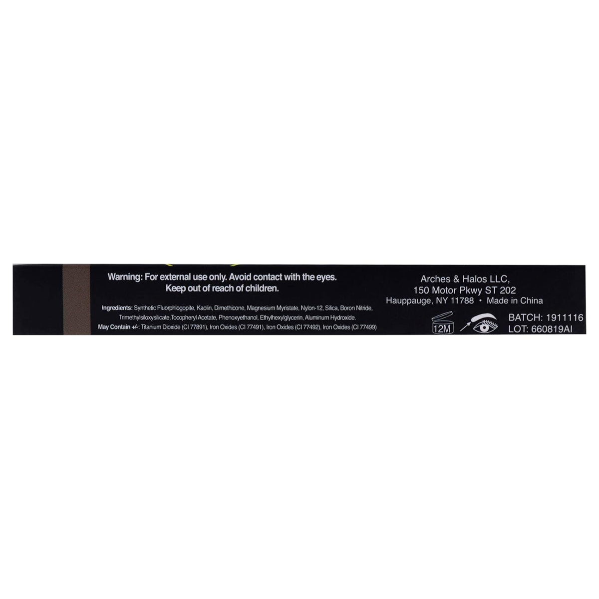 Arches and Halos Duo Luxury Brow Powder - Eyebrow Shaper and Color - Powder Compact with 2 Neutral