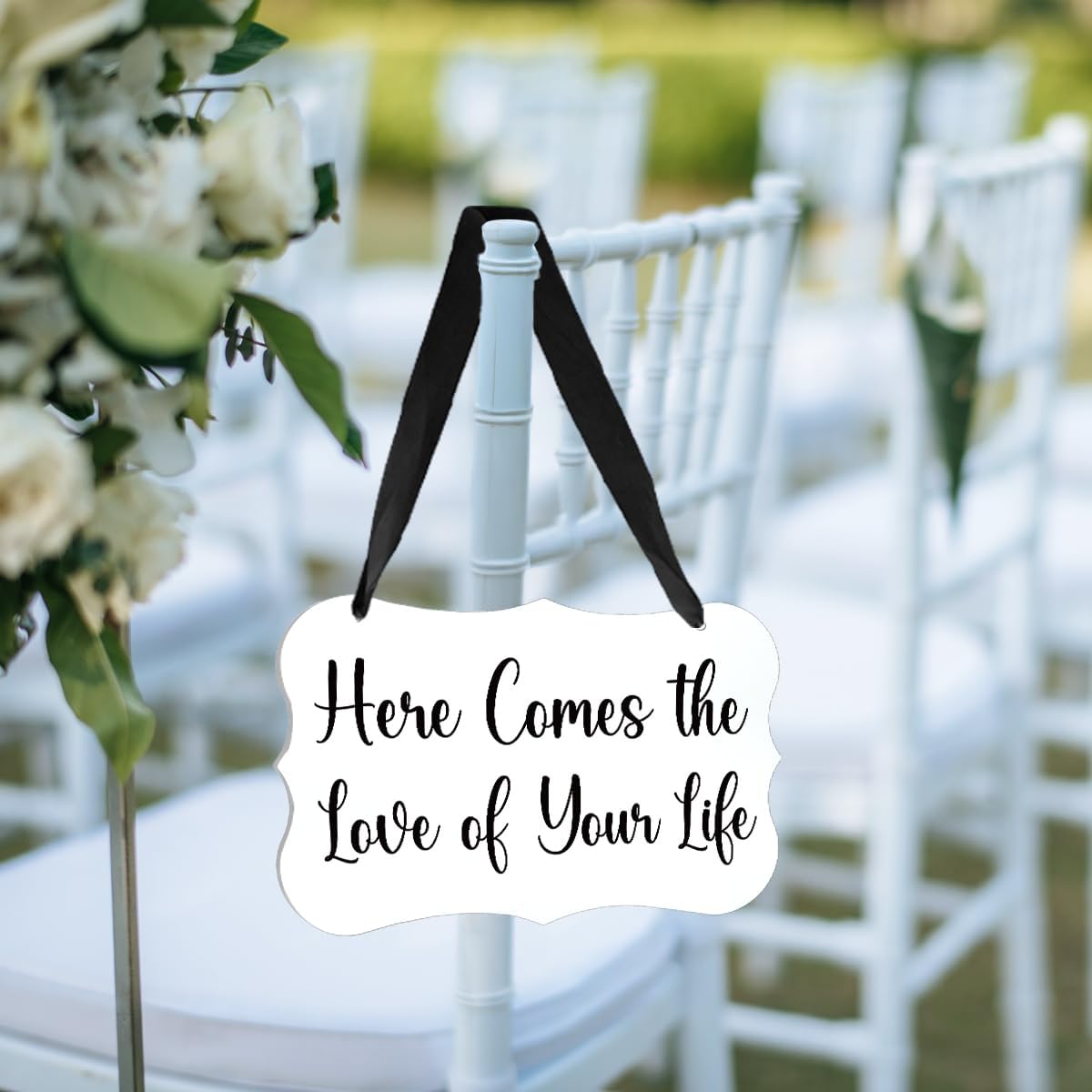 Acrylic Wedding Sign, Ring Bearer Sign, for Rustic Wedding Decor Signs, Acrylic Wall Art With