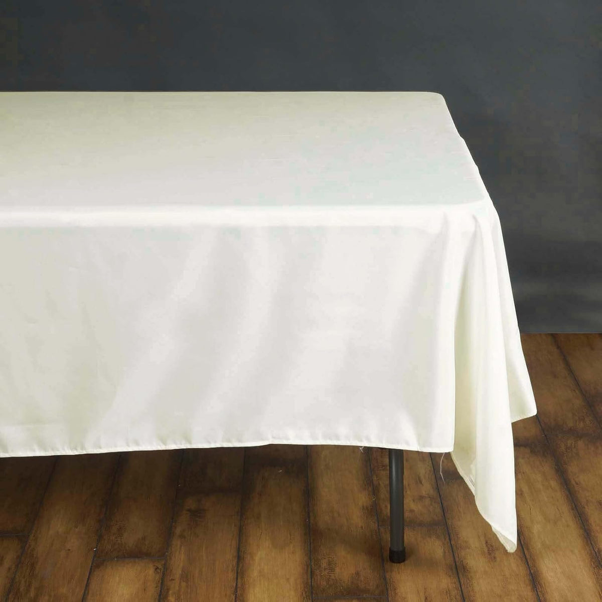 Efavormart 70" Square Linens Ivory Wholesale Linens Polyester Square Linen Tablecloth for Wedding
