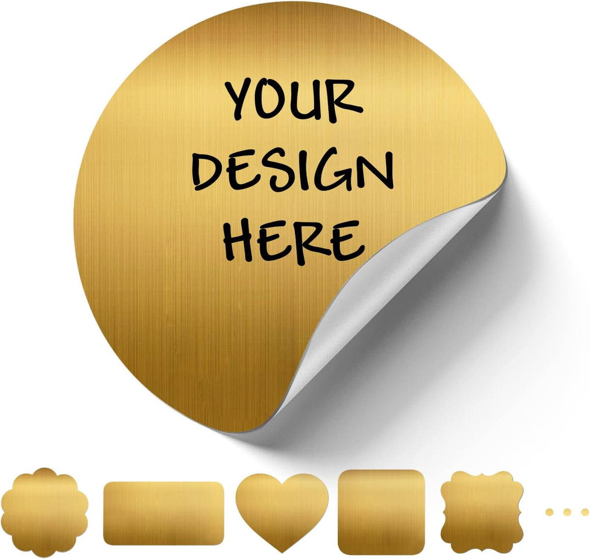 Custom Logo Stickers for Business, Personalised Logo Labels, Waterproof, Perfect for Branding &