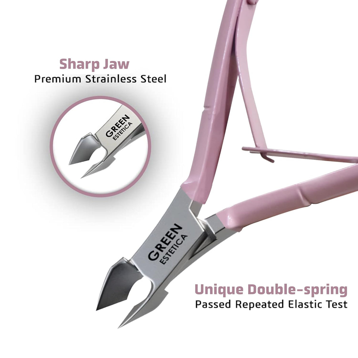 Professional Cuticle Trimmer Nail Cuticle Cutter Stainless Steel Cuticle Nippers with Sharp Blades