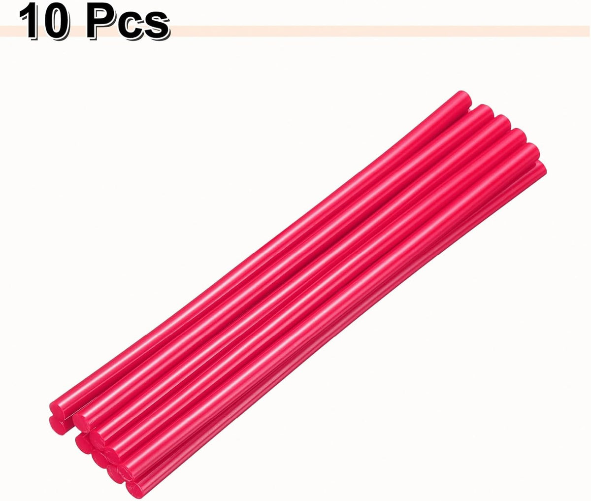 HARFINGTON 10pcs Hot Glue Sticks 0.28" Dia x 7.87" Long EVA Mini Hot Melt Adhesive Glue Stick for
