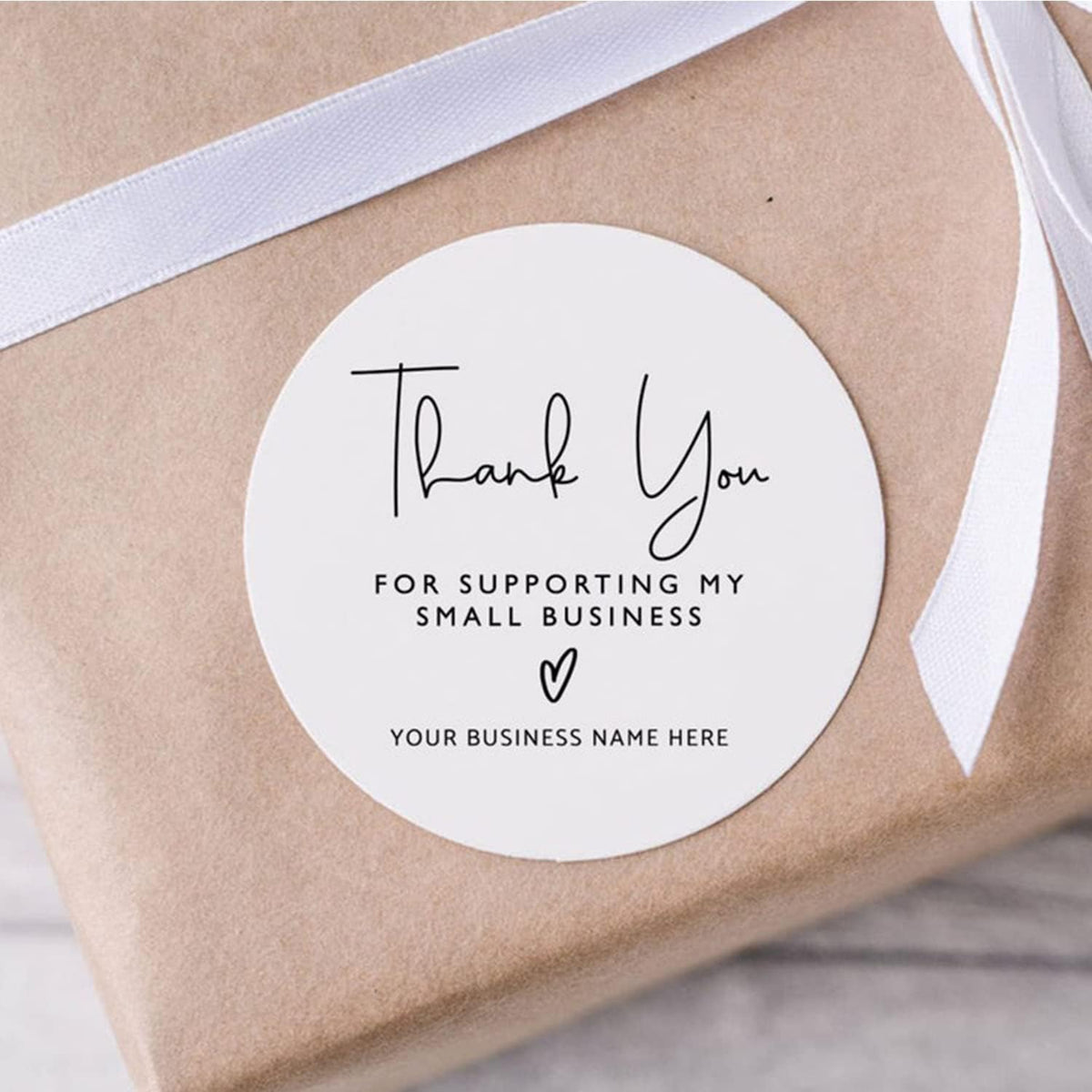 Custom Logo Stickers for Business, Personalised Logo Labels - Any Shape, Waterproof Vinyl Perfect