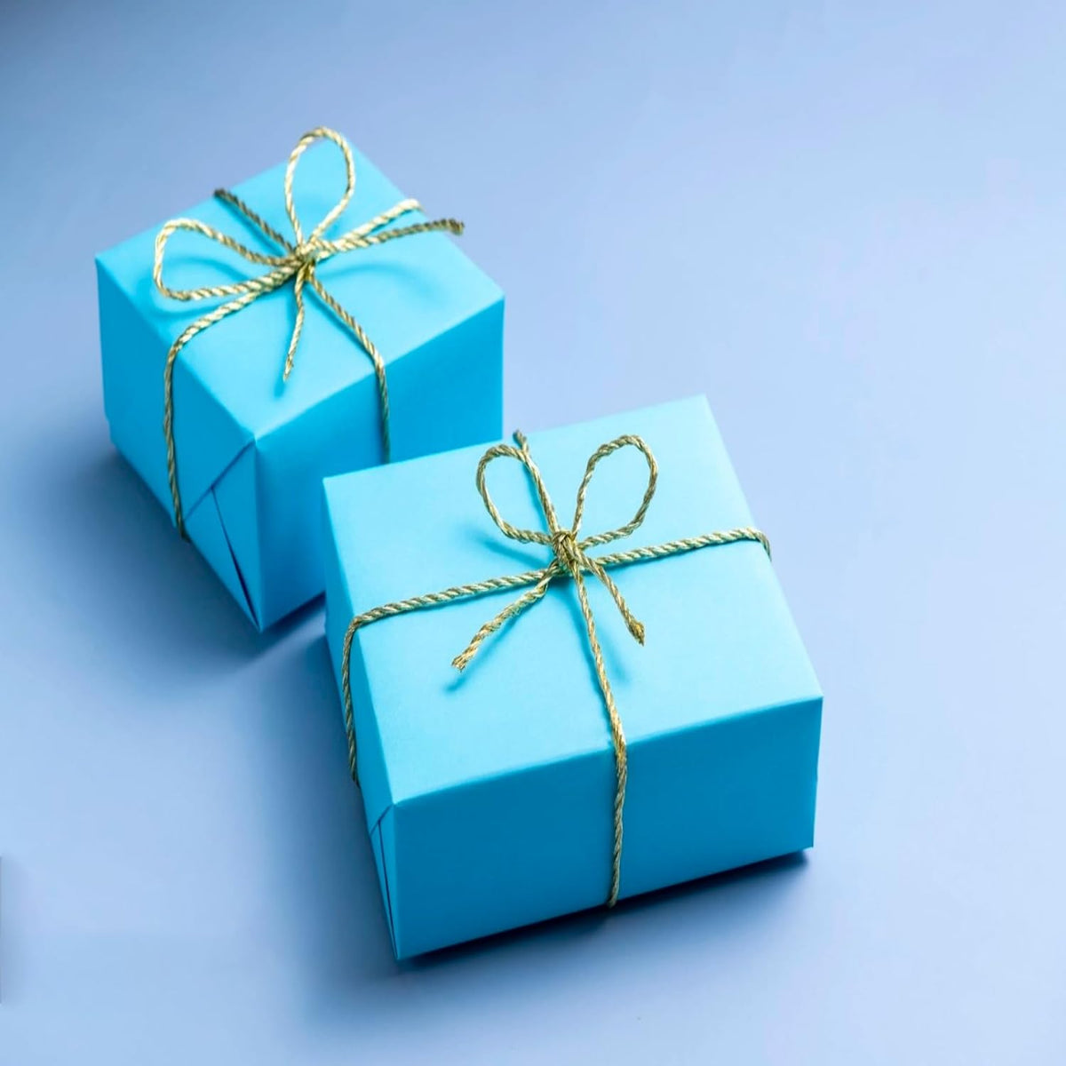 Vanhench 17.5"×963" (80 1/4FT) Blue Wrapping Paper, Sky Blue Kraft Paper Roll for Wedding/Fathers
