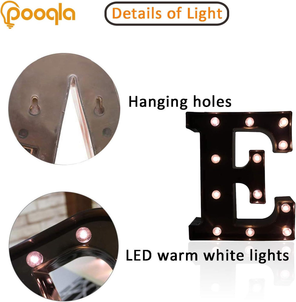 Decorative LED Illuminated Letter Marquee Sign - Alphabet Marquee Letters with Lights For Wedding