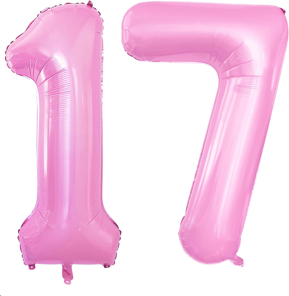 GOER Number 17 Balloons for 17th Birthday Sweet 17 Party Decorations,42 Inch Jumbo Foil Helium 71