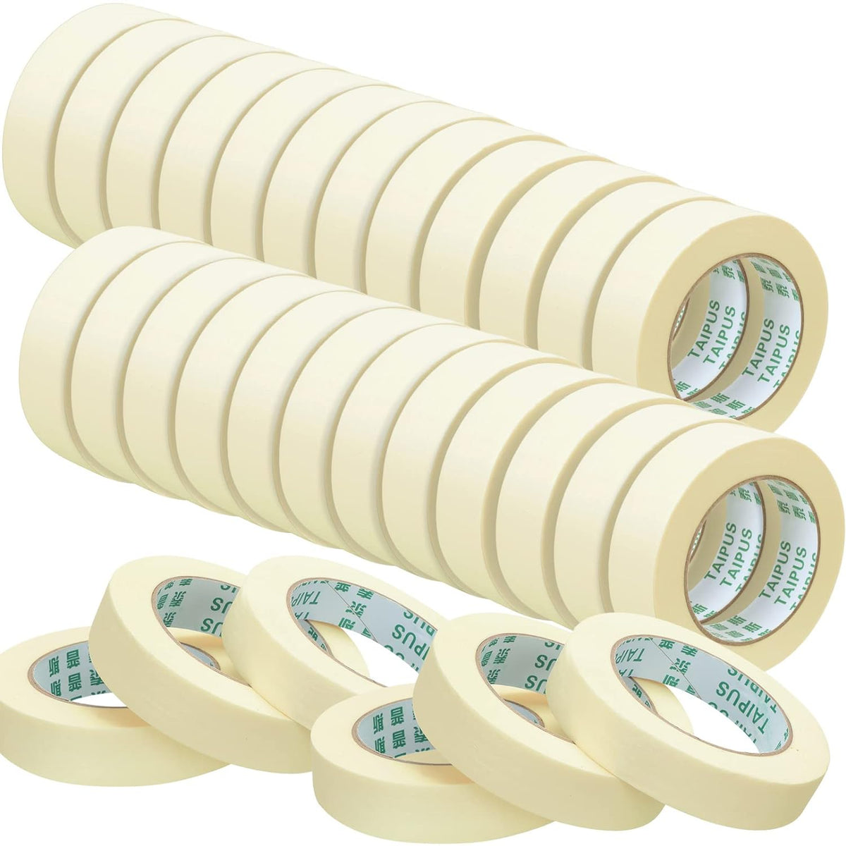 Masking Tape Bulk General Purpose Masking Painting Tape 55 Yards for Painting Home Office School