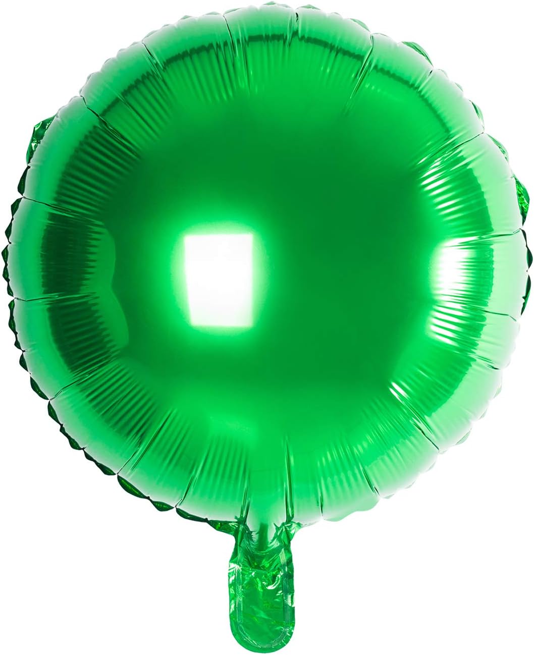 18" Green Round Shaped Foil Balloons Mylar Helium Balloons for Birthday Party Wedding Baby Shower
