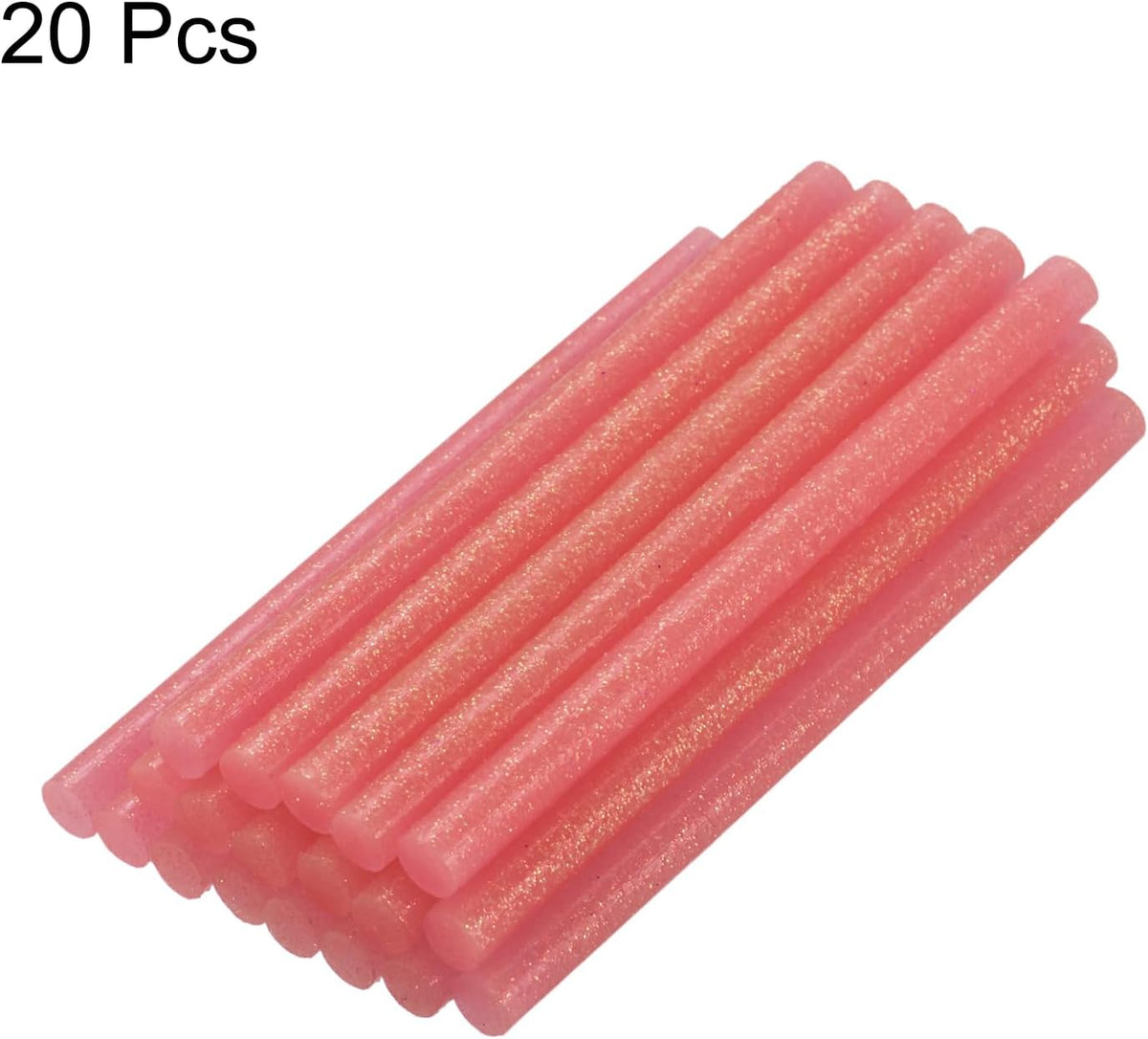 uxcell 20pcs Hot Glue Sticks for Glue Gun 7mm/0.27-inch x 8-inch Mini Hot Melt Adhesive Glue Stick