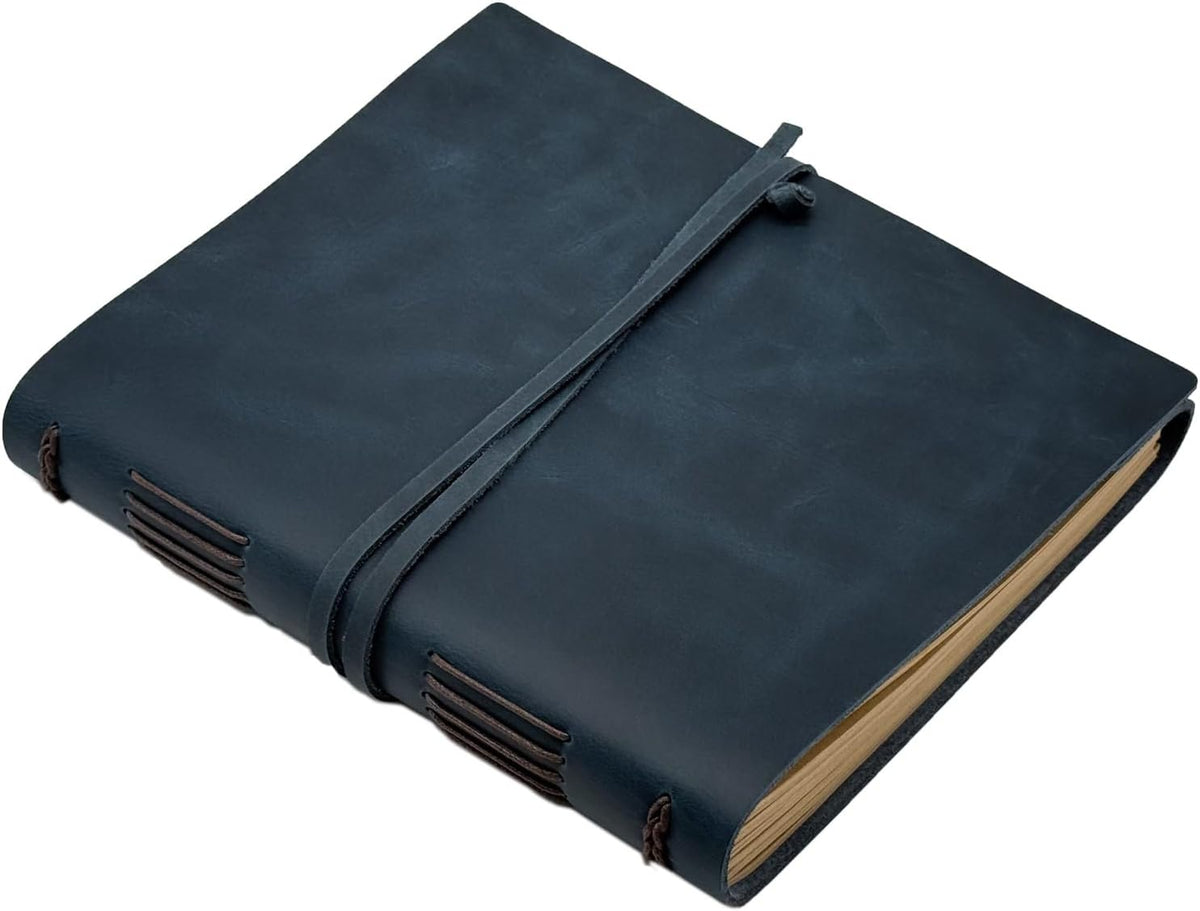 Large Notebook Journal - Genuine Leather Journals for Writing A4 Size Diary 8x10 Inch, Notepad For