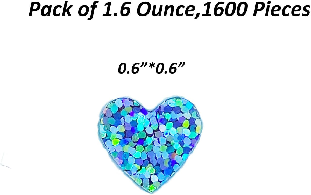 Confetti Heart Metallic Confetti Party Table Decoration Sprinkles DIY for Valentine's Day Wedding