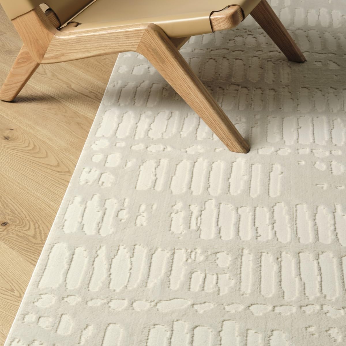 Revival Rugs Shell 10'6" x 14'3" Machine Washable Area Rug for Living Room Bedroom - 100% Recycled