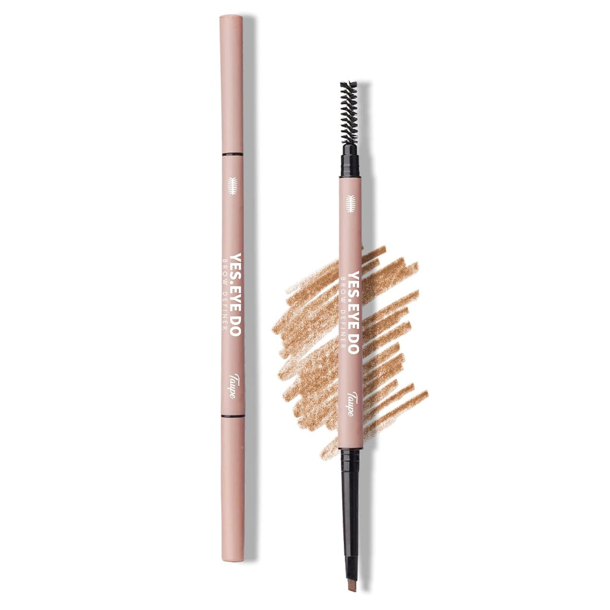 Taupe Eyebrow Pencil, Ultra Fine Eyebrow Pencil Taupe Definer with Hair Like Stroke, Ultra Fine