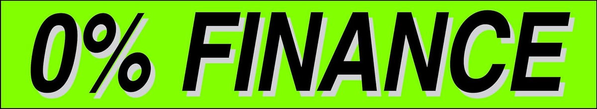 Ez-line Vinyl Windshield Stickers 3 Dozen 15 Inch Chartreuse Slogan Dealership Pro Pack for Car