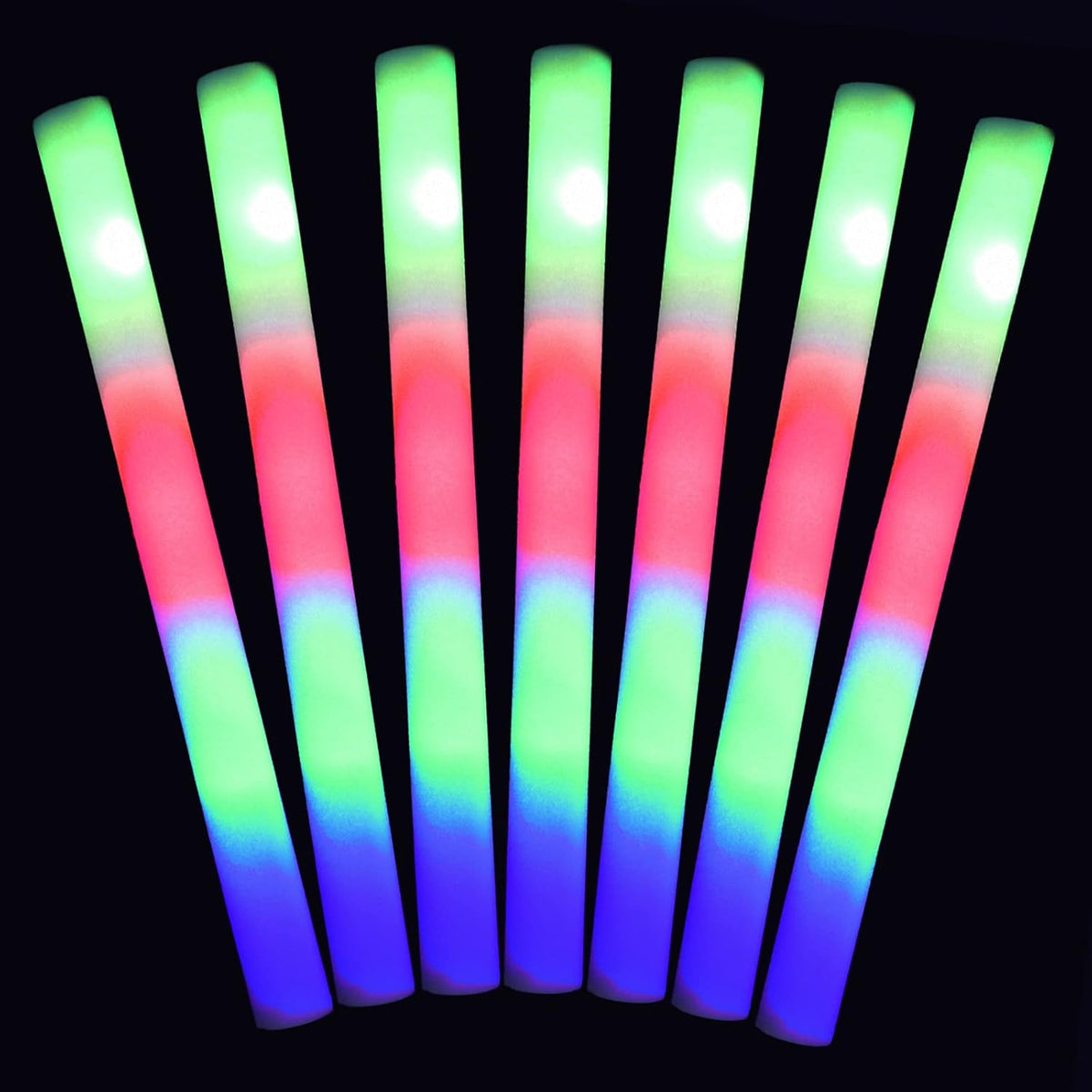 150 LED Party Foam Light Sticks Batons Wand for Wedding, Parties, Birthdays, Guests, Party, DJ