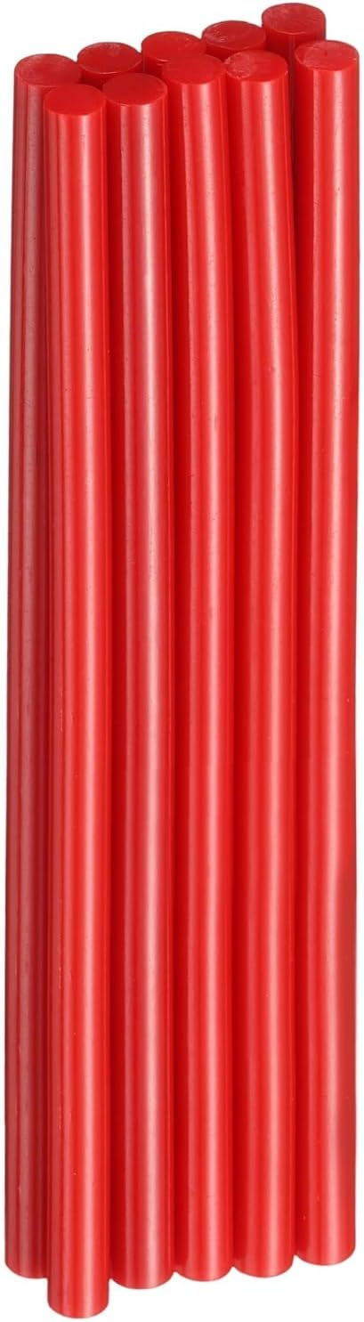 HARFINGTON 10pcs Hot Glue Sticks 0.28" Dia x 5.91" Long EVA Mini Hot Melt Adhesive Glue Stick for
