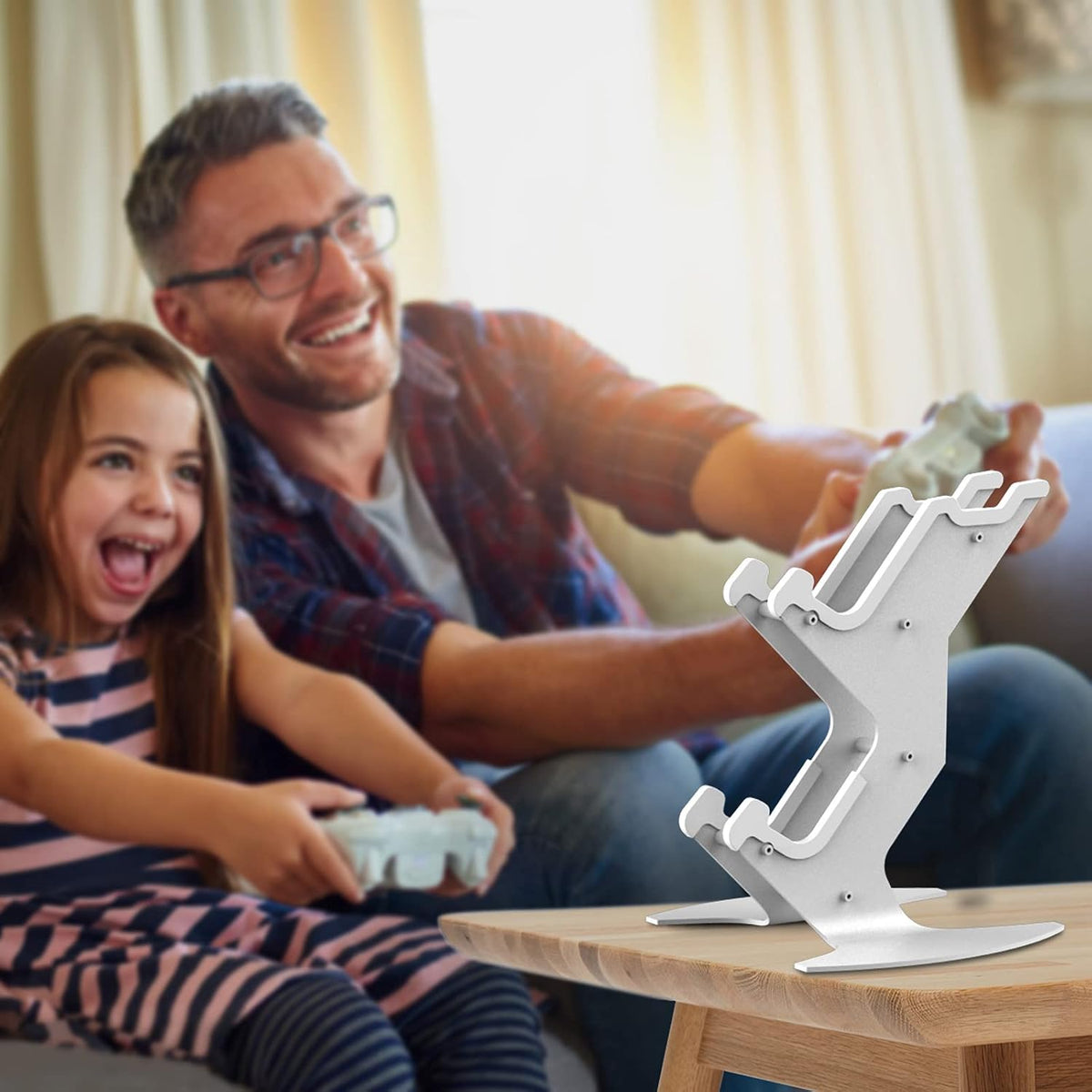 Controller Holder, Game Controller Headset Stand for Xbox Series X S/Xbox one / PS5 / PS4 /