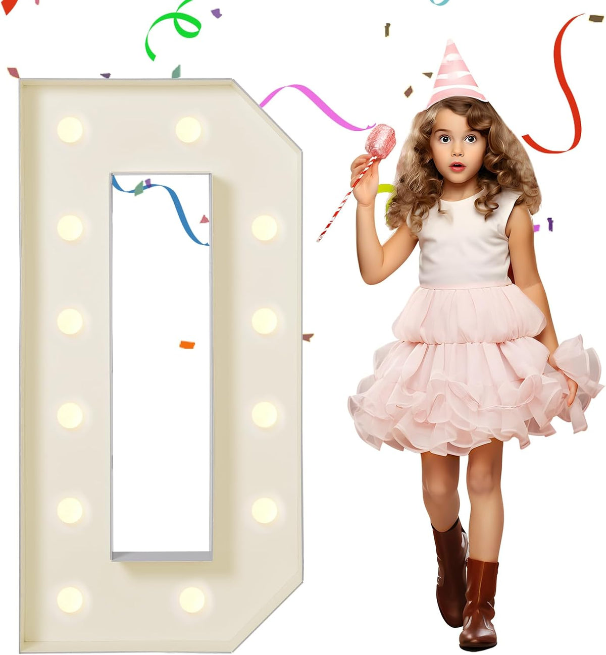 eufony Marquee Letters 4 Feet Tall, 4 FT Marquee Light Up Letters, Giant Light Up Letters 4FT for