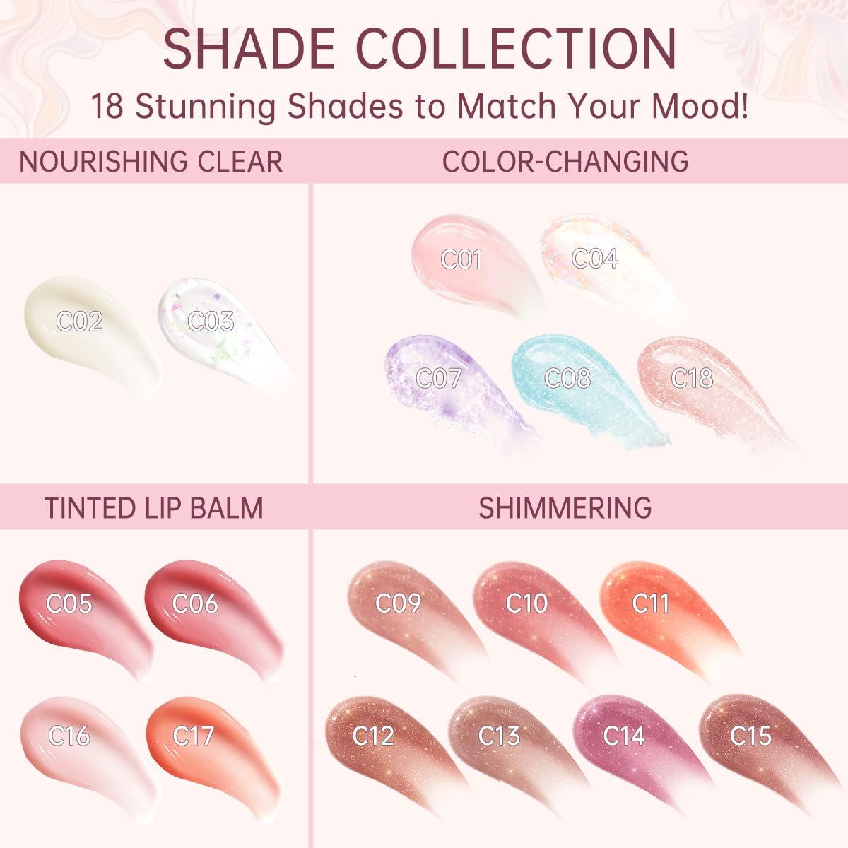 CATKIN Lip Balm Ultra Hydrating Lip Moistrurizer Lip Care with Vitamin E Nourishing For Cracked &