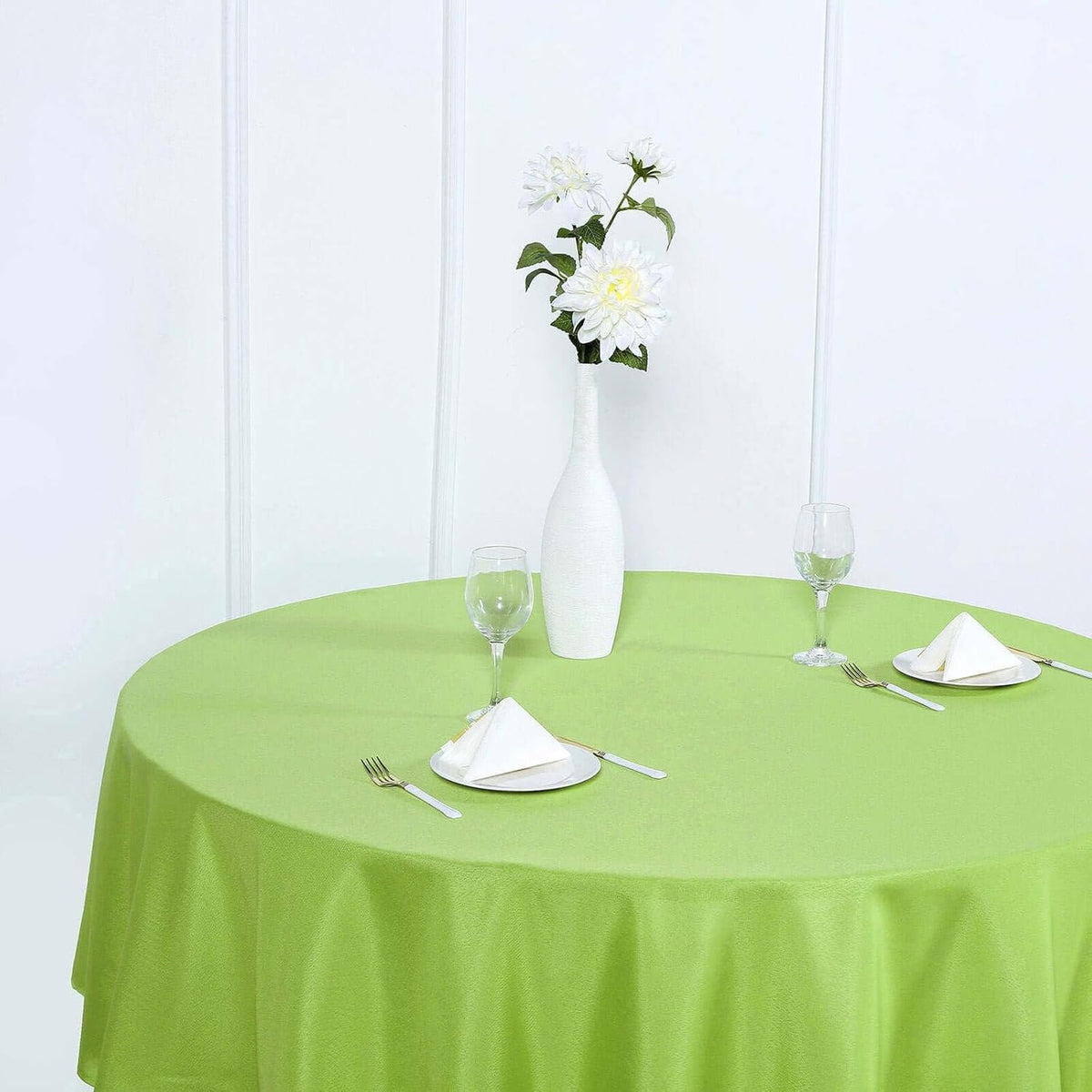 Efavormart Round Tablecloth, 90 Inch Stain & Wrinkle Resistant Washable Table Cloth, Decorative
