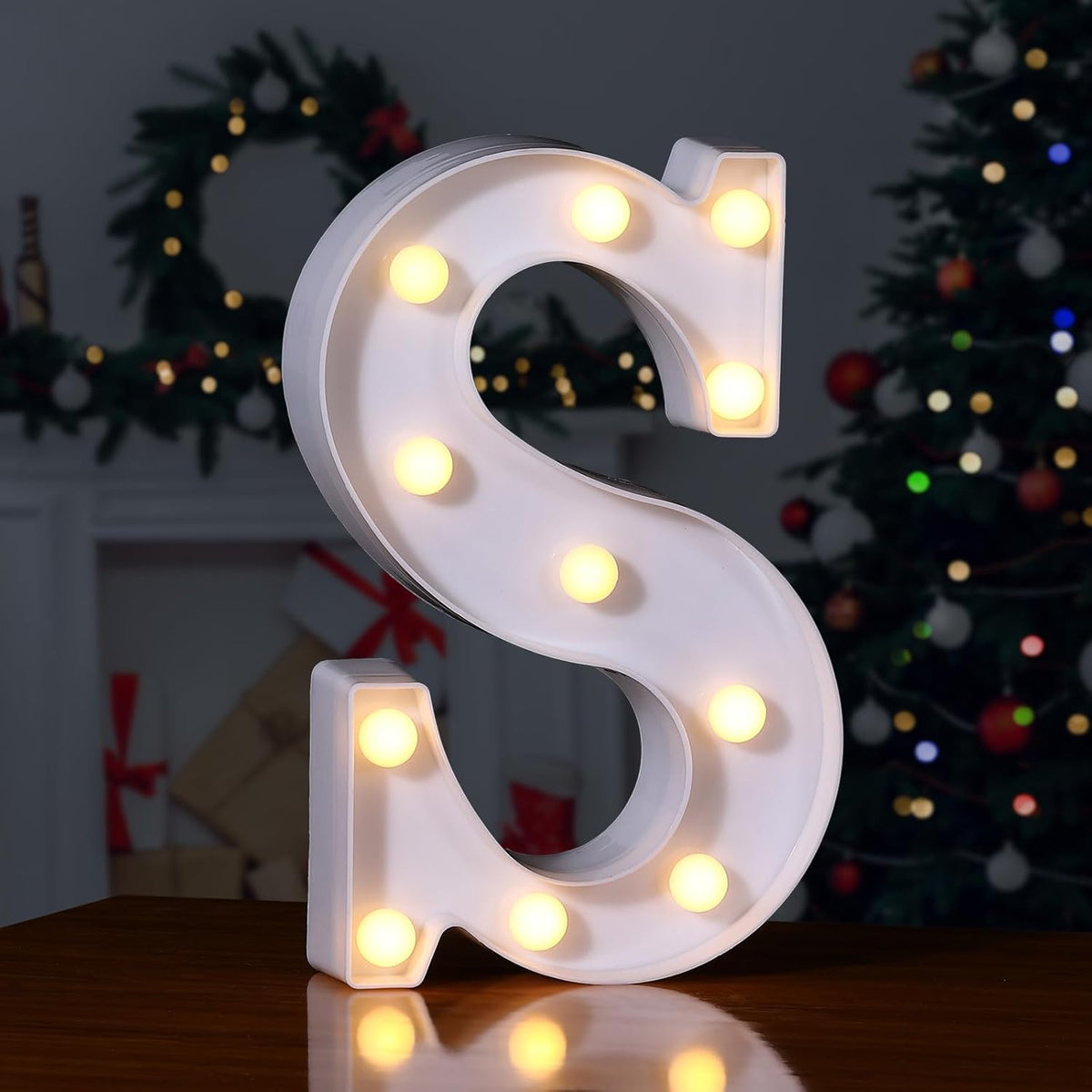Foaky LED Letter Lights Sign Marquee Light Up Letters Sign for Night Light Wedding/Birthday Party