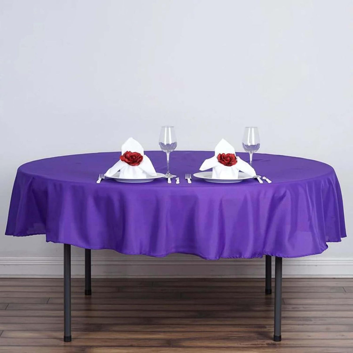 Efavormart Round Tablecloth, 90 Inch Stain & Wrinkle Resistant Washable Table Cloth, Decorative