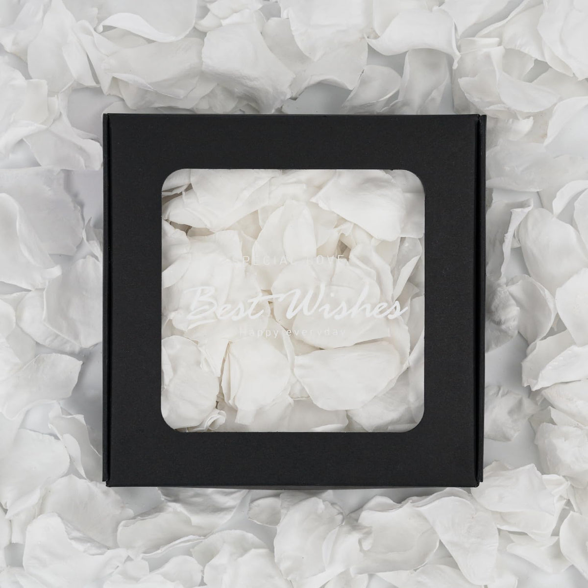 Rosaura Real Preserved Rose Petals 50g(1.75oz) for Wedding Decor, Romantic Nights - Includes Bonus