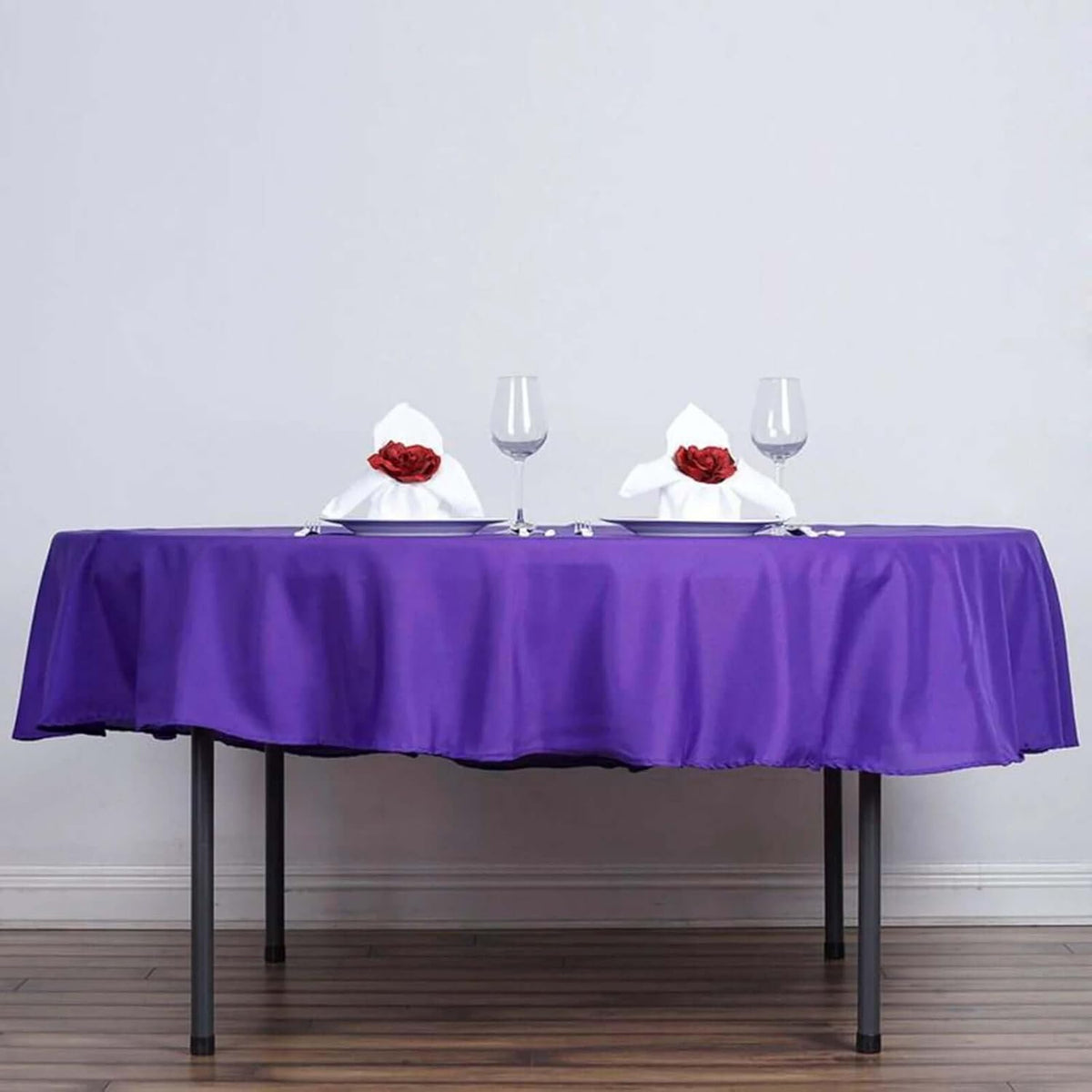 Efavormart Round Tablecloth, 90 Inch Stain & Wrinkle Resistant Washable Table Cloth, Decorative