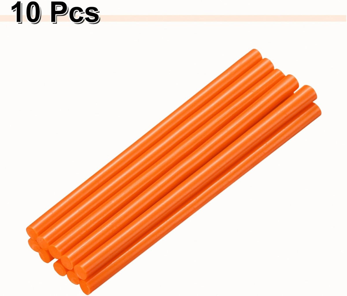 HARFINGTON 10pcs Hot Glue Sticks 0.28" Dia x 5.91" Long EVA Mini Hot Melt Adhesive Glue Stick for