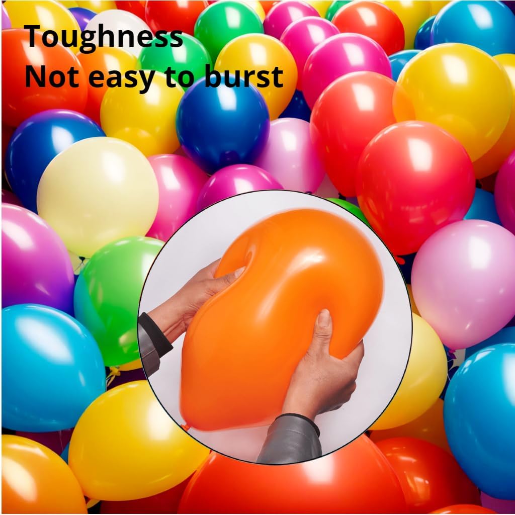 600 Pcs Balloons 15 Kinds Colors 12 inch Latex Rainbow Party Balloon Bulk for Various Party Events