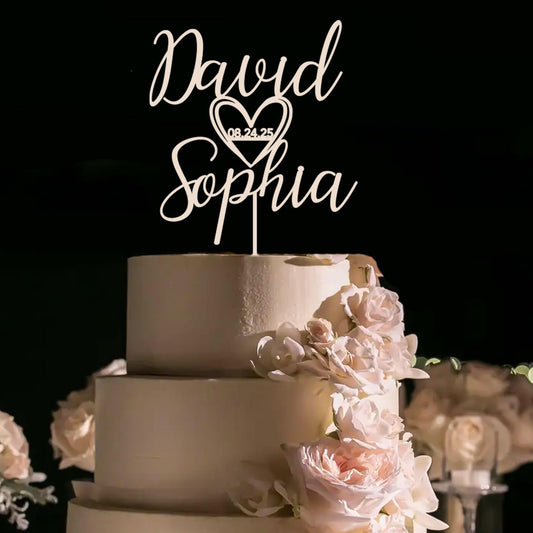 Wedding Cake Toppers, Wedding Cake Toppers Bride and Groom, Custom Cake Topper, Customize Your Own