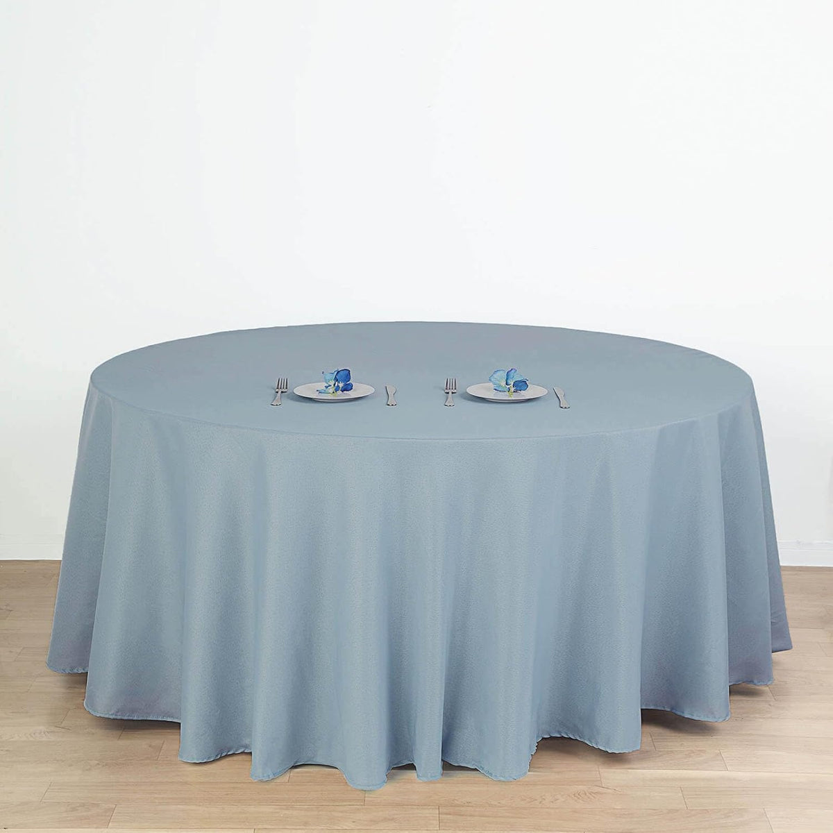 Efavormart Round Tablecloth, 120 Inch Stain & Wrinkle Resistant Washable Table Cloth, Decorative
