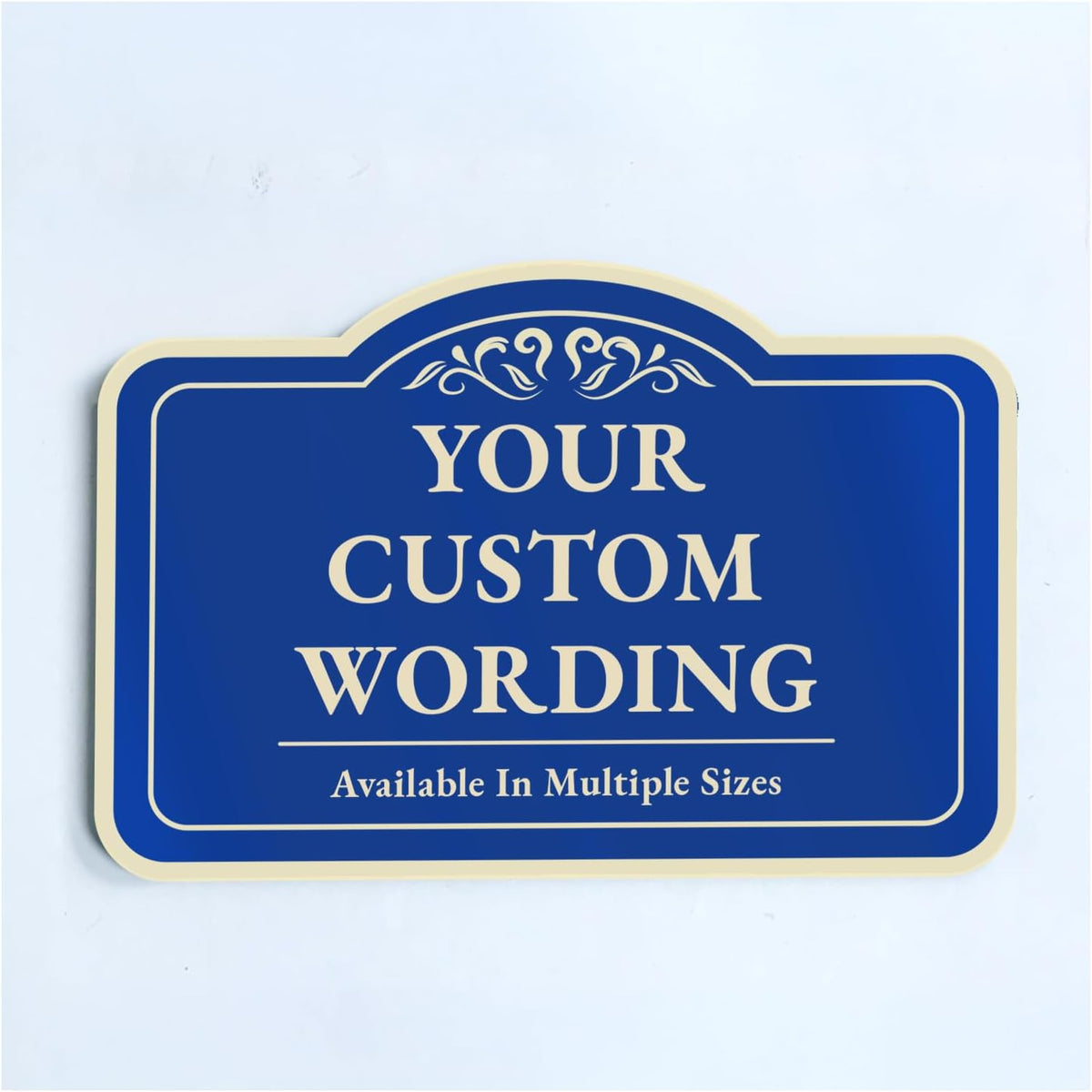Custom Decorative Outdoor Metal Sign, Personalized Aluminum, Customized Driveway Sign, Waterproof