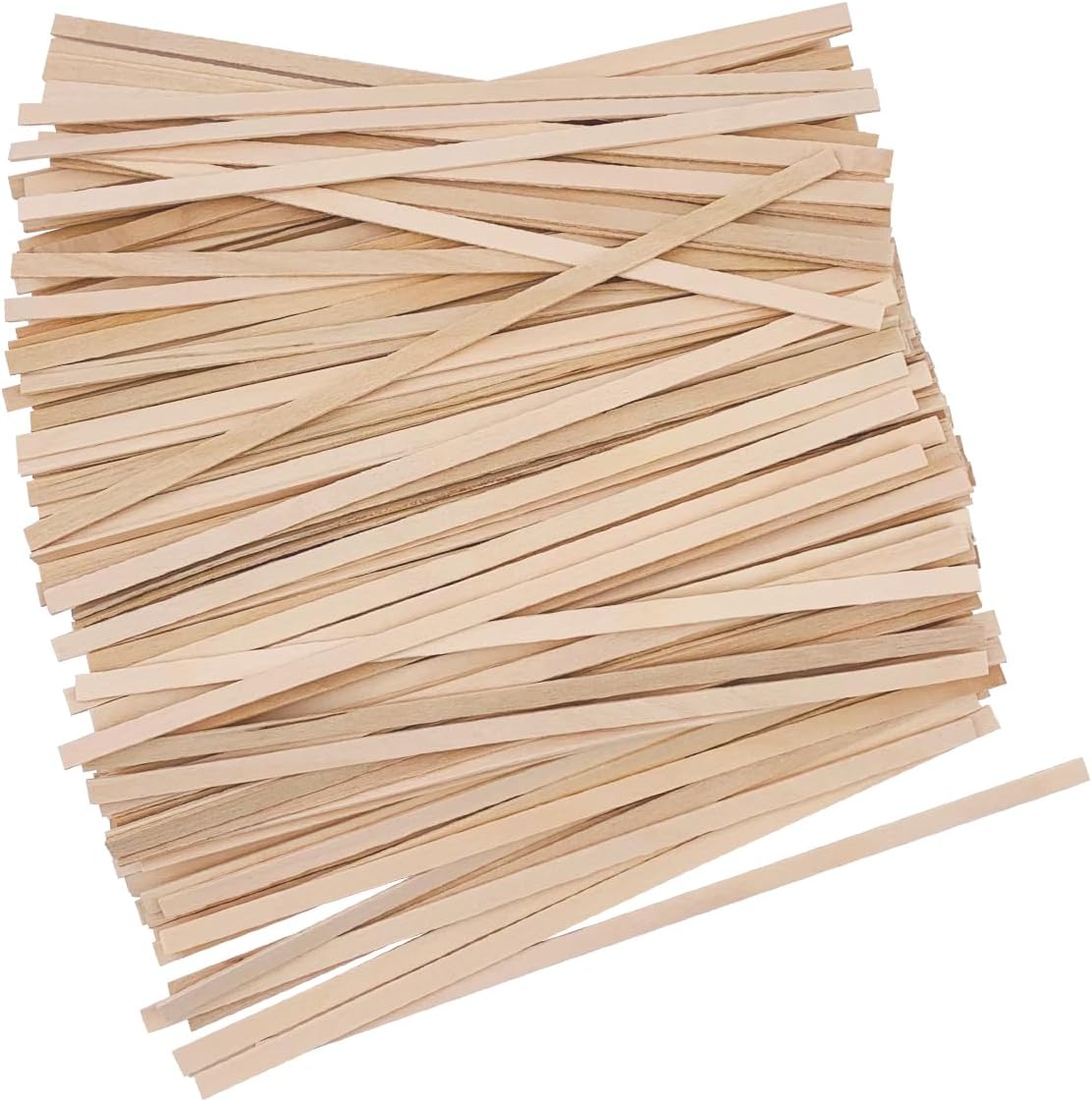 Wooden Coffee Stirrers, 1000 Disposable 5.5" Stir Sticks, for Coffee & Cocktails, Swizzle Drink