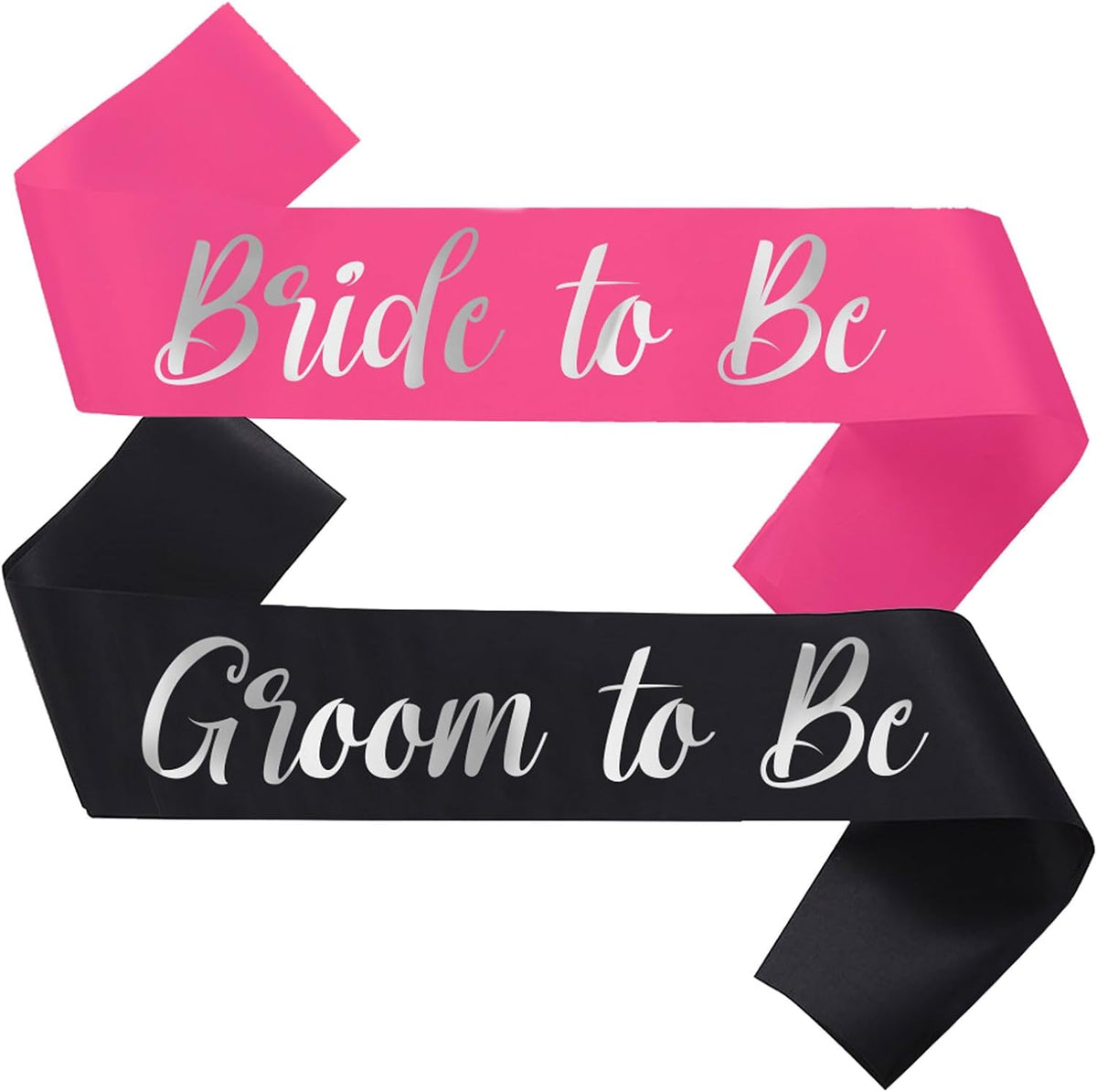 Bride to Be Sash and Groom to Be Sash, Bachelorette Party Supplies Engagement Party Favors, Bridal