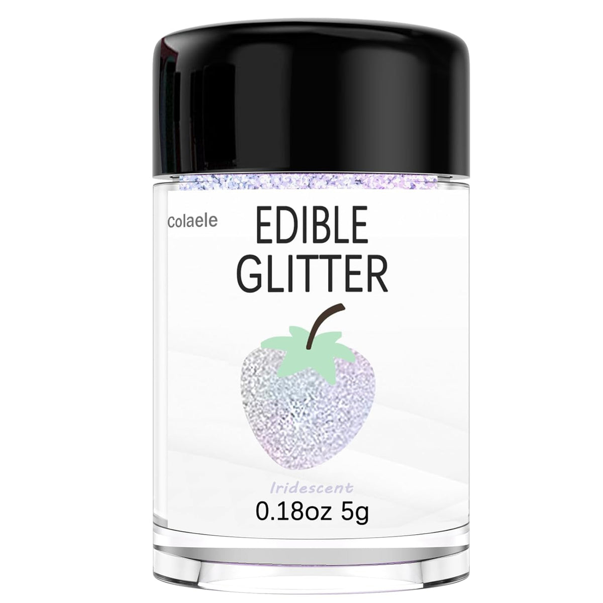Iridescent Edible Glitter for Drinks - 5 Grams Prism Powder Cocktail Drink Glitter Food Grade