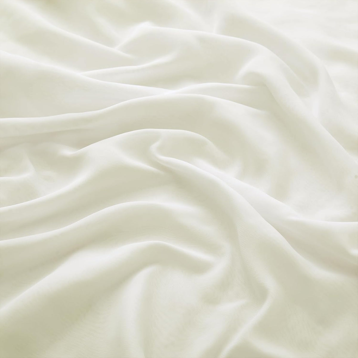 VACVELT Wedding Arch Draping Fabric, Ivory Chiffon, 2 Panels Sheer Drapes, 30 Inch x 20ft Chiffon