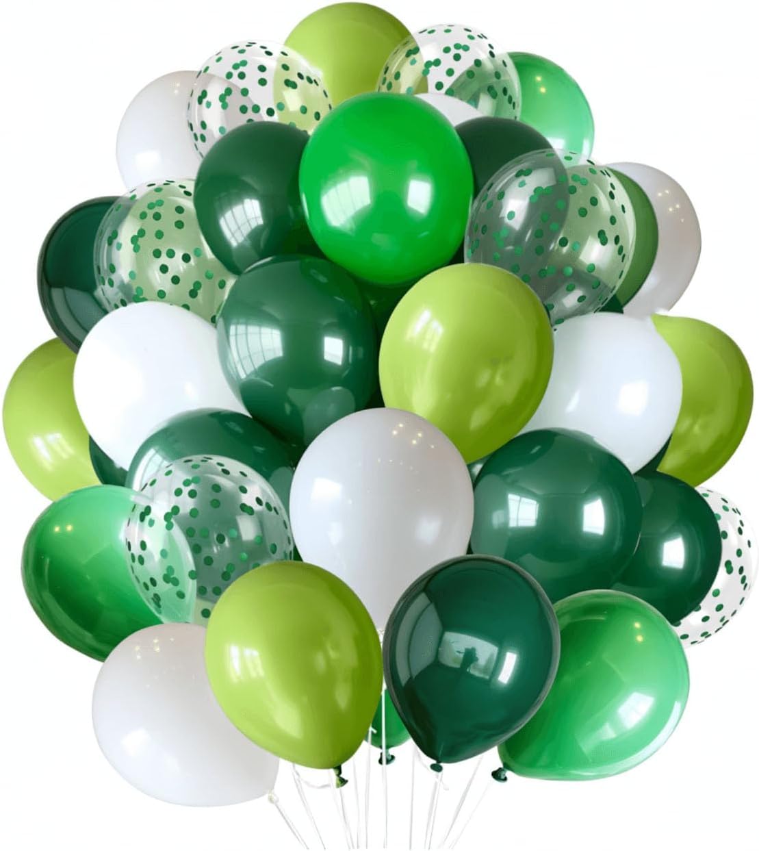 300 Pcs Green Balloons 12 Inch Different Shades of Green Party Balloon Set, of For Jungle Safari