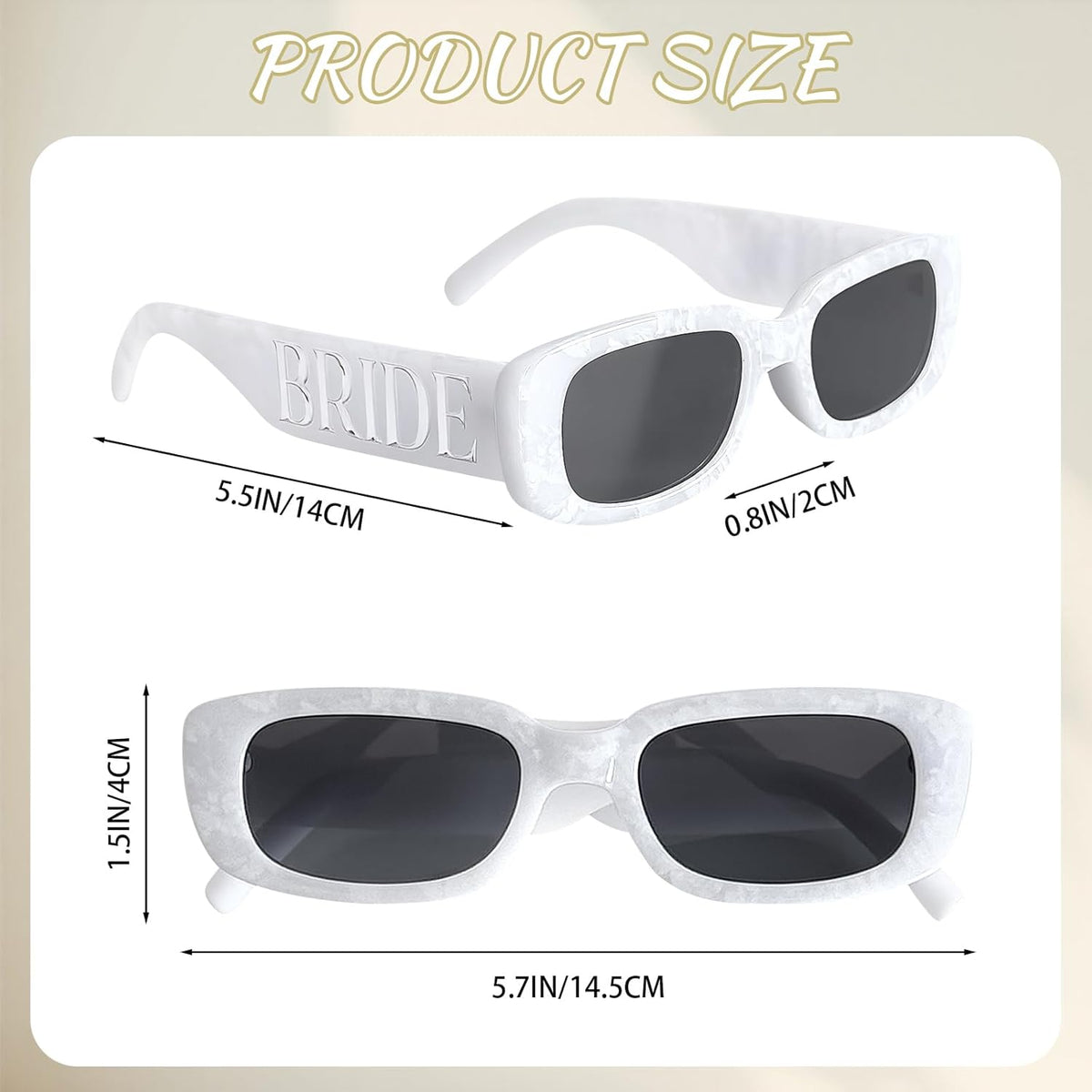 Bride to be Sunglasses, Bridal Shower Accessory, Cute Glasses for Women Bachelorette Party