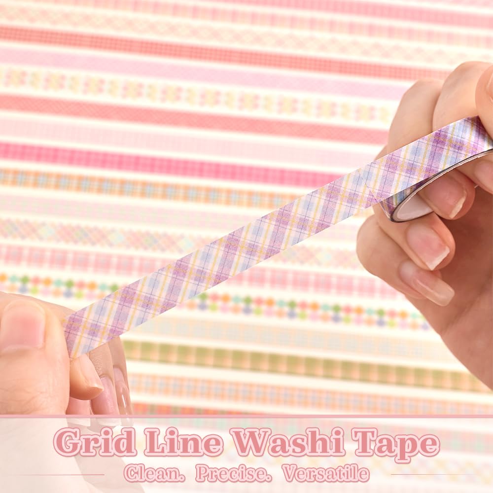 60 Rolls Cross line Theme Washi Tape Set, Writable Decorative Tapes for Scrapbooking, Bible
