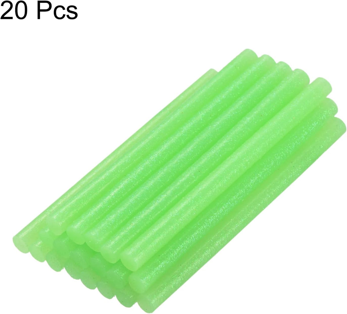 uxcell 20pcs Hot Glue Sticks for Glue Gun 7mm/0.27-inch x 8-inch Mini Hot Melt Adhesive Glue Stick