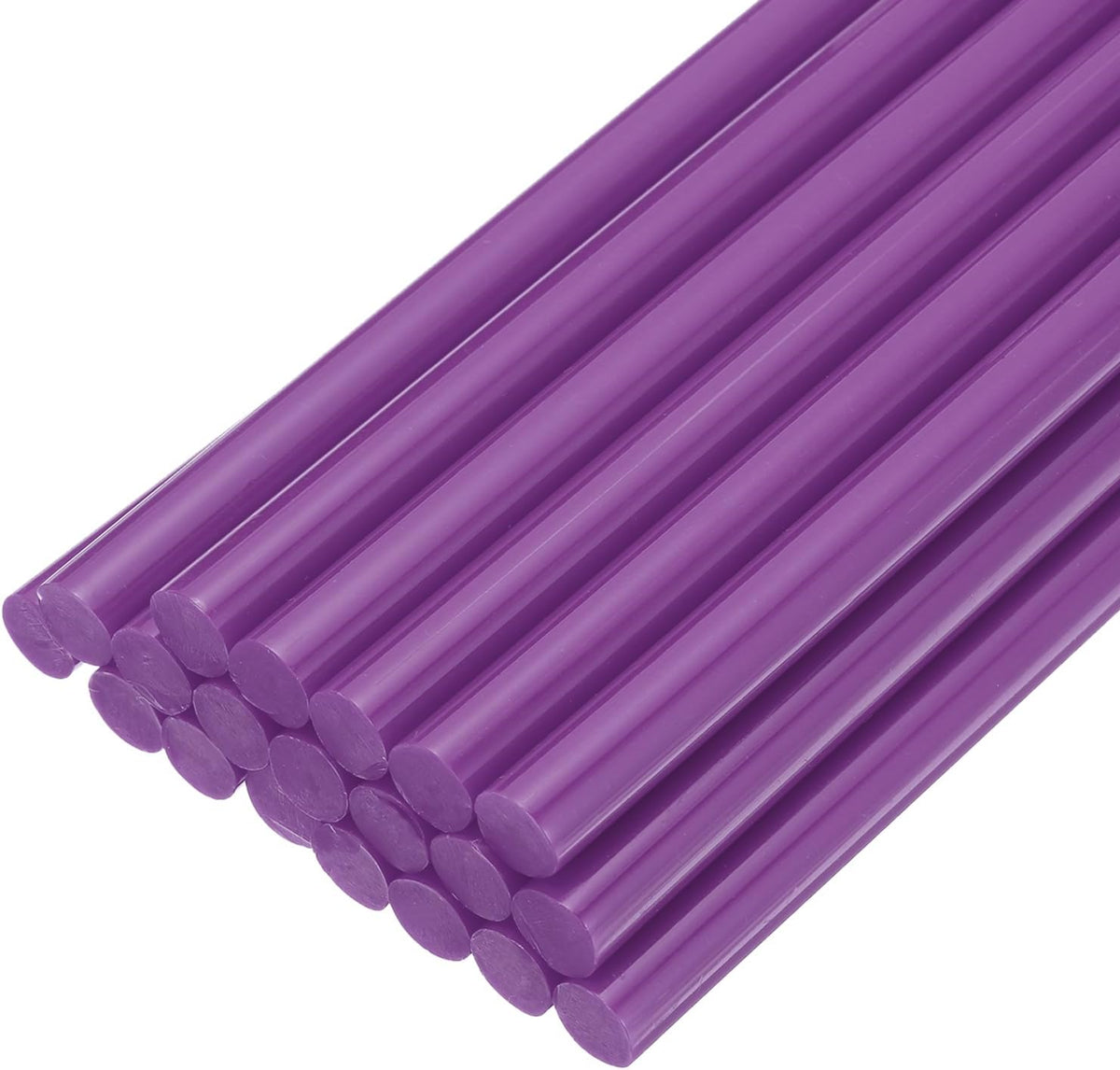 uxcell 20pcs Hot Glue Sticks for Glue Gun 7mm/0.28-inch x 8-inch Mini Hot Melt Adhesive Glue Stick