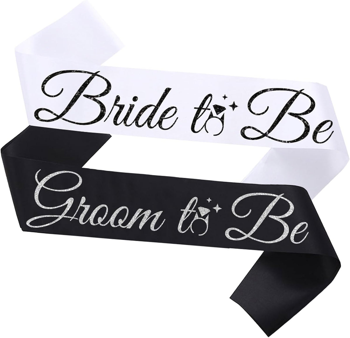Bride Sash Bachelorette Party Bride and Groom to Be Sash for Bridal Shower Wedding Hen Party
