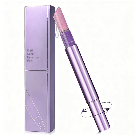 3-in-1 Cuticle Oil Pen, Cuticle Pusher Nail Oil Pen with Rotating Design, Nail Care Pen, Nail