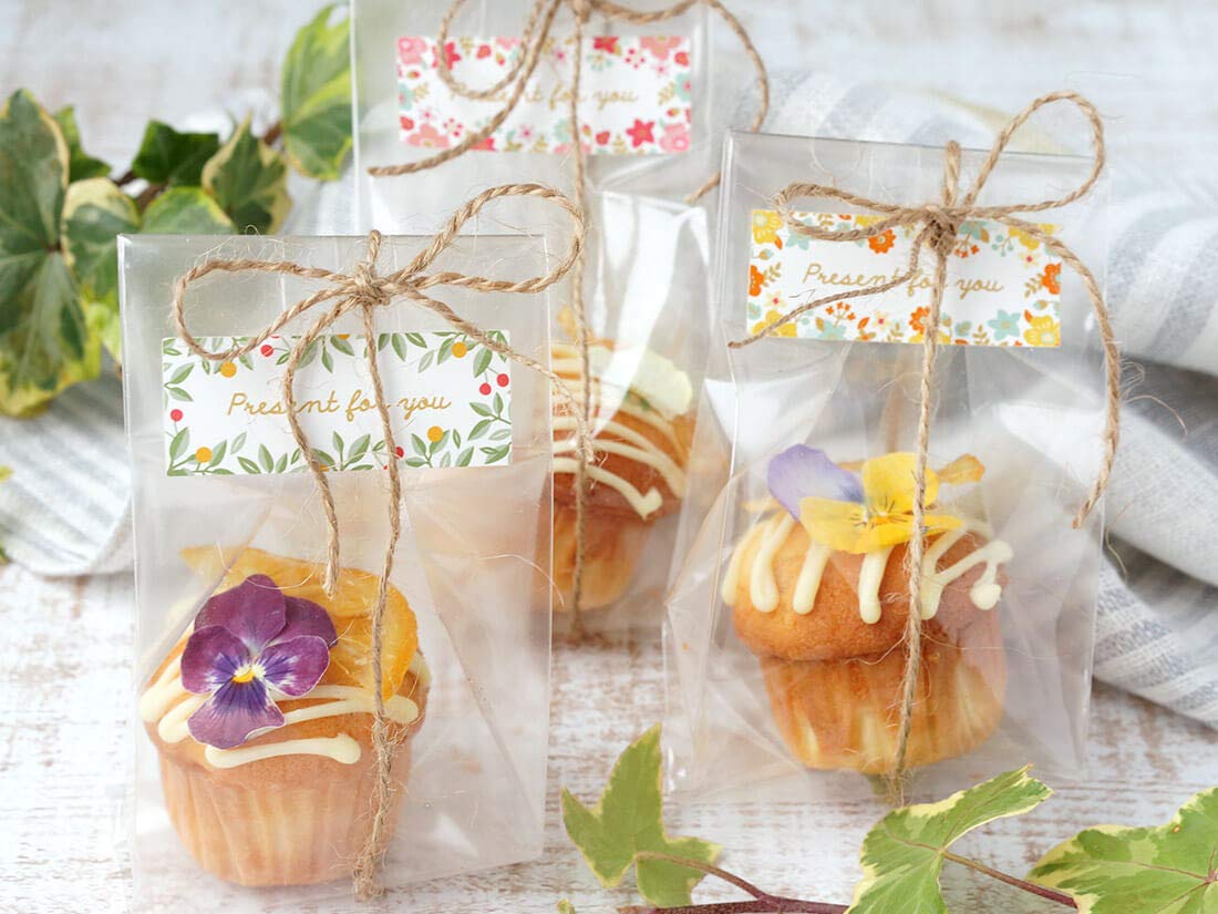 Uzunohana Dried Edible Flowers Viola Mix (50 Petals) | For Cake Decorating | For Garnish | For