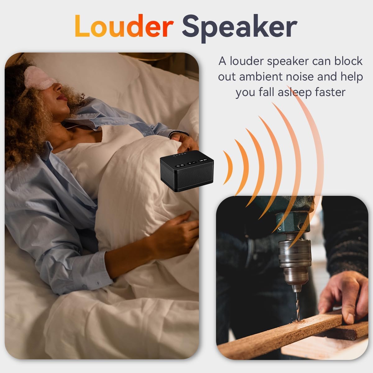 Sound Machine White Noise Machine with 30 Soothing Sounds 36 Levels Volume 5 Timers and Memory